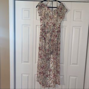 Lily Rose Floral Romper